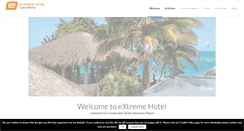 Desktop Screenshot of extremehotels.com